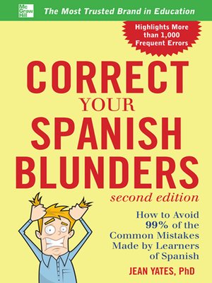 cover image of Correct Your Spanish Blunders